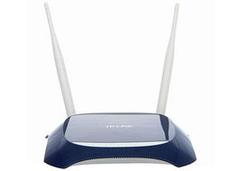 TP-LINK TL-WR841N 蓝色版无线路由器产品展示图1赏析